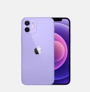 Apple iPhone 12 PTA approved purple smartphone with dual camera setup Pakistan - PhoneReviewHR.com
